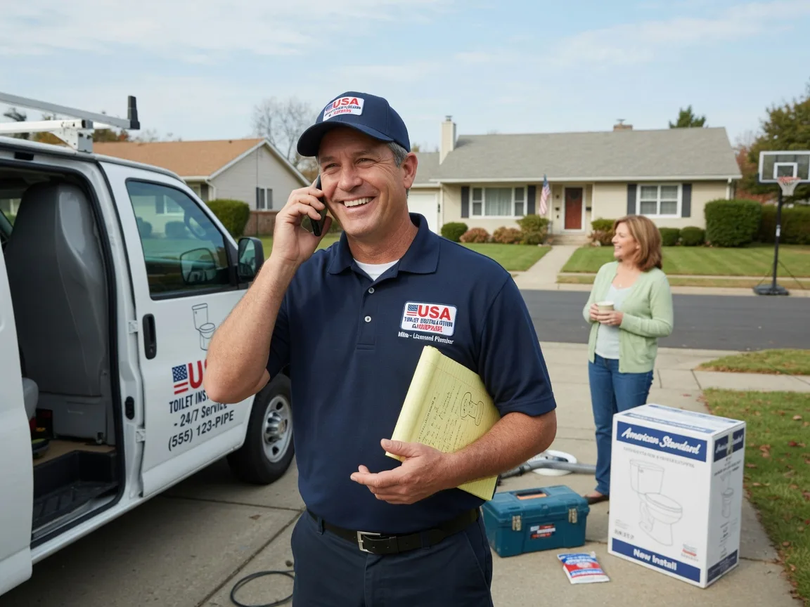 Toilet Installation Monrovia, IN FAQs